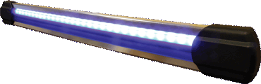 Crona safe-zone illuminated affray strip